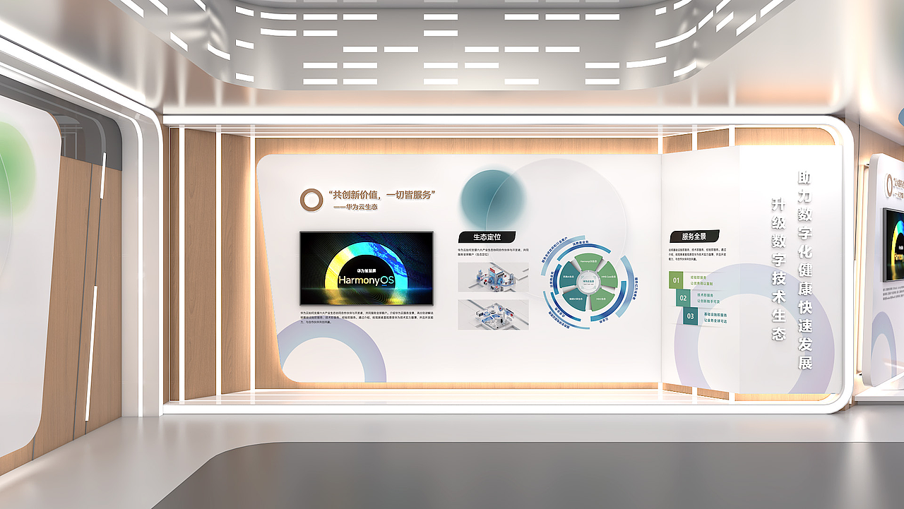 企业展厅-华为-校园展厅