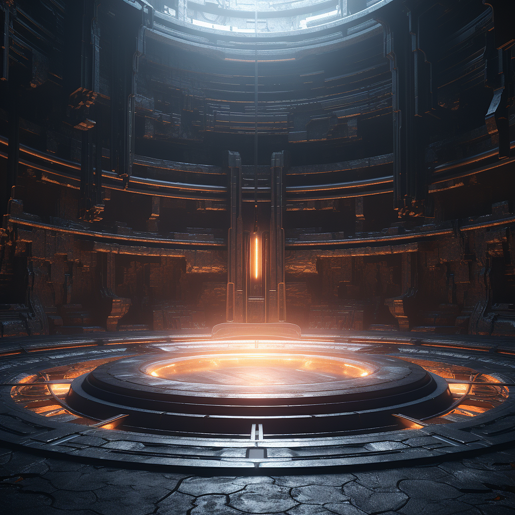 AI科技空间大场景 | 保姆教程（图ZMzQ5NTQ4OTYw） - 品牌 - 站酷设计师狮子白原创素材 - 站酷ZCOOL