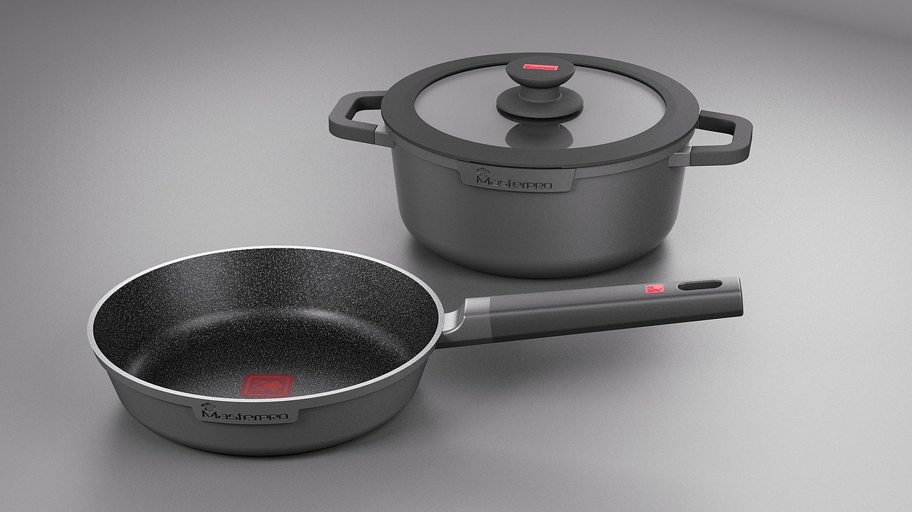 外贸出口欧洲某大型连锁超市锅具外观设计（图ZMzY5NDYwMDA0） - 生活用品 - 站酷设计师NingAndDesign原创素材 - 站酷ZCOOL