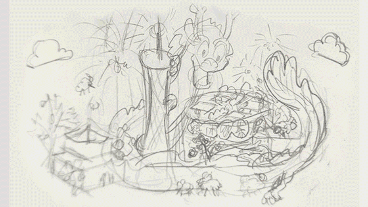 广州龙年插画（图ZMzU4NDcxNTk2） - 商业插画 - 站酷设计师梅子泓原创素材 - 站酷ZCOOL