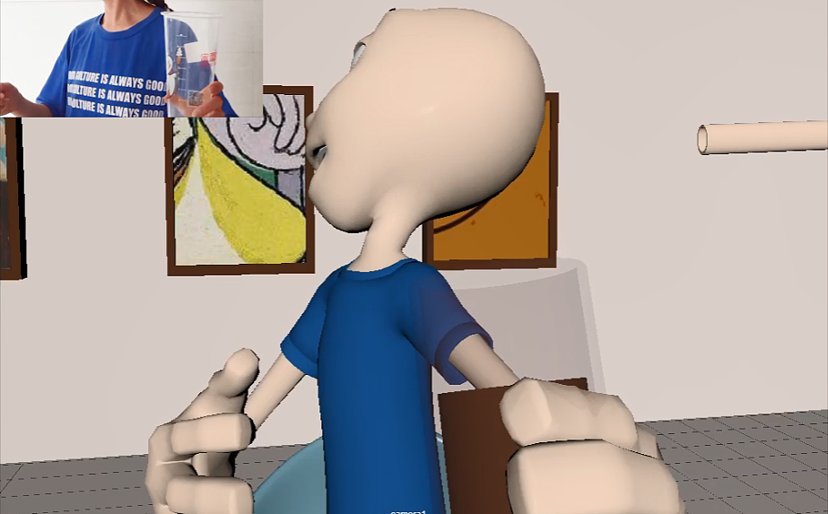 三维动作maya/一个有意思的记录