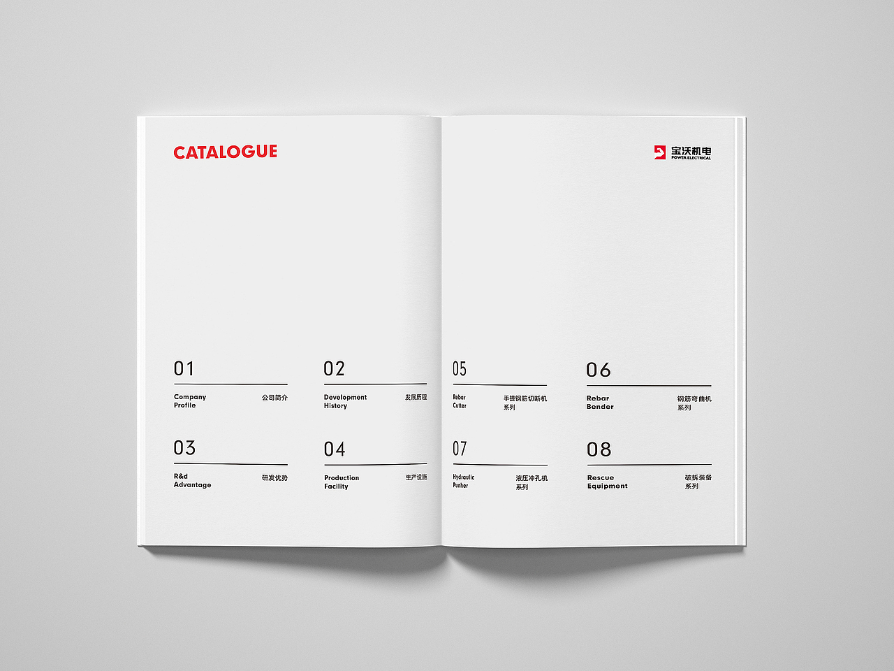 画册设计丨宝沃机电 POWER ELECTRICAL（图ZMzA1MDQzNzY4） - 书籍/画册 - 站酷设计师征泽原创素材 - 站酷ZCOOL