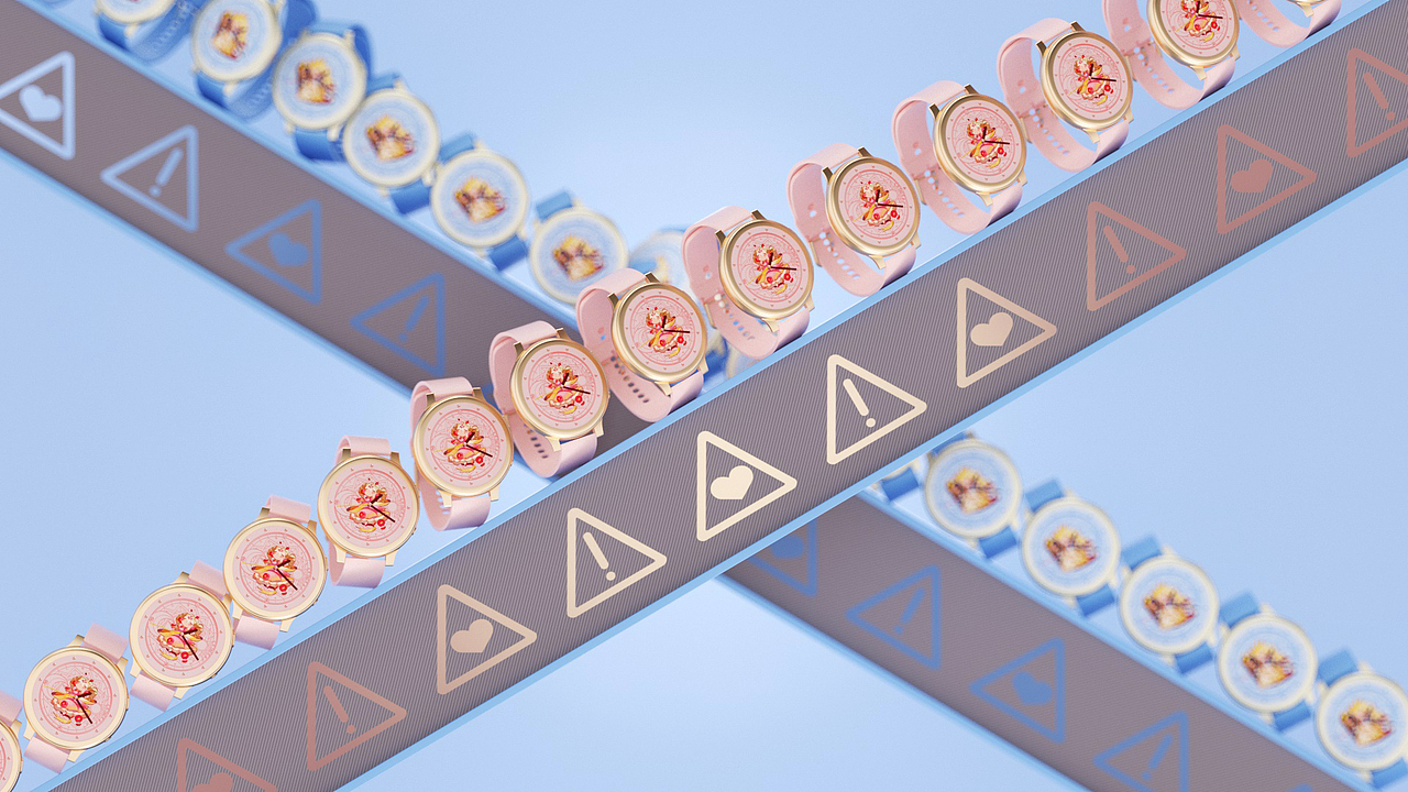 【 Mokakulo Cards 】日式卡通手表动画（图ZMzI1NzY5NzA0） - 动画/影视 - 站酷设计师三柿柿柿柿柿原创素材 - 站酷ZCOOL