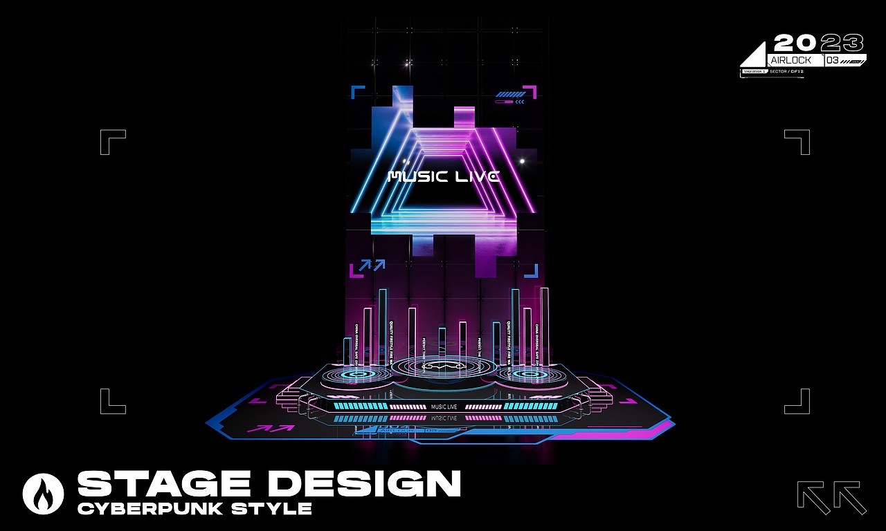 赛博朋克舞台 第二弹（已落地）