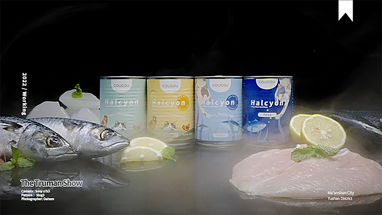 coucou猫粮罐头产品拍摄