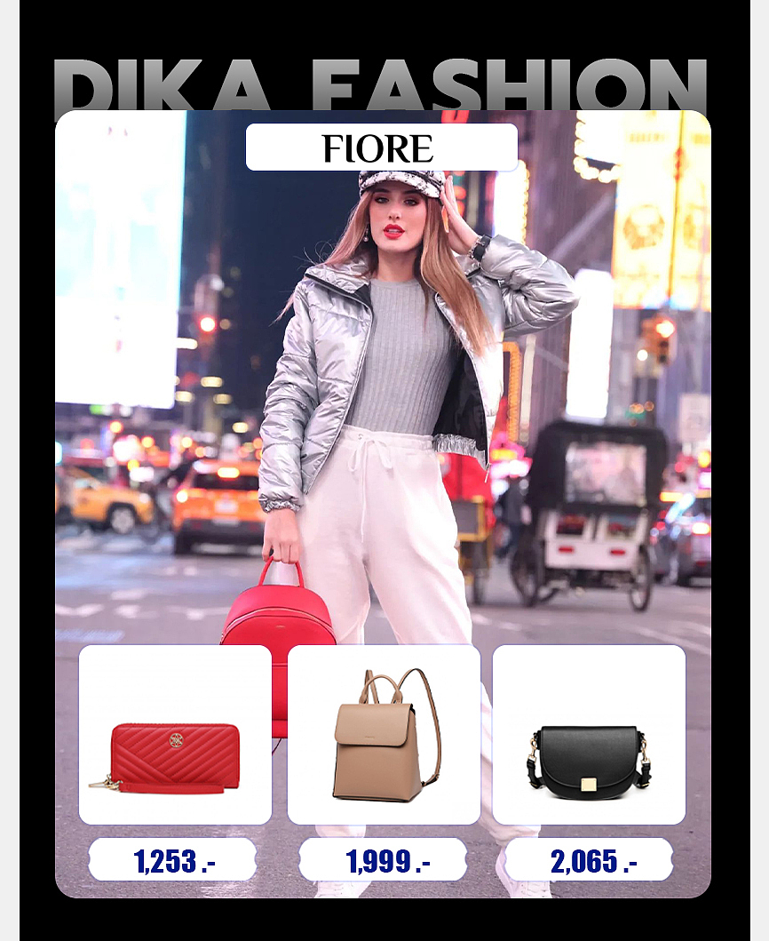 品牌包包跨境店铺首页设计II