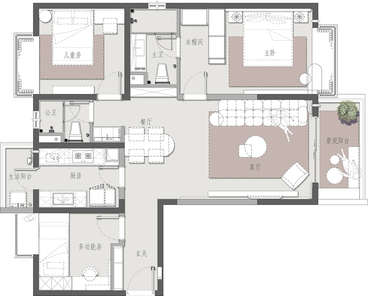 GNU金秋新作 | 春意盎然，自然密语演绎“家”的涵义（图ZMzMzOTMwMTU2） - 家装设计 - 站酷设计师GNU金秋设计原创素材 - 站酷ZCOOL