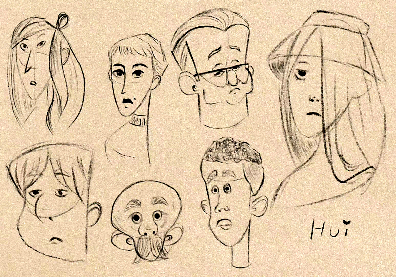 【插画练习】那些年我画过的画（图ZMzMwODcyODk2） - 儿童插画 - 站酷设计师吴卓慧原创素材 - 站酷ZCOOL