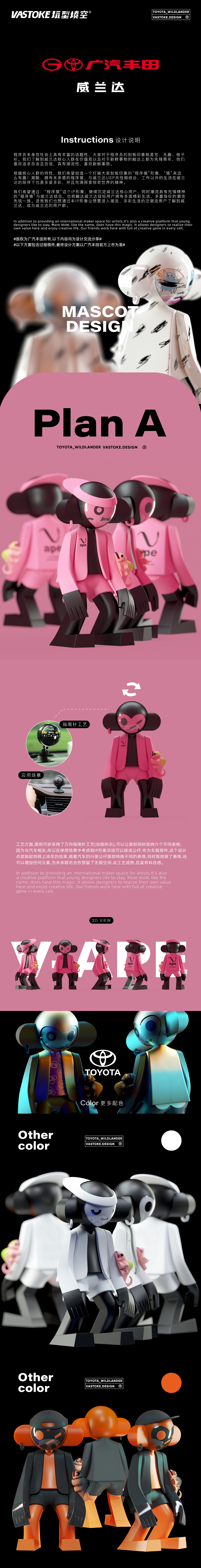 玩型填空 | 广汽丰田“威能骇客”IP形象设计（图ZMzIyNjg1Mjcy） - 产品 - 站酷设计师玩型填空原创素材 - 站酷ZCOOL