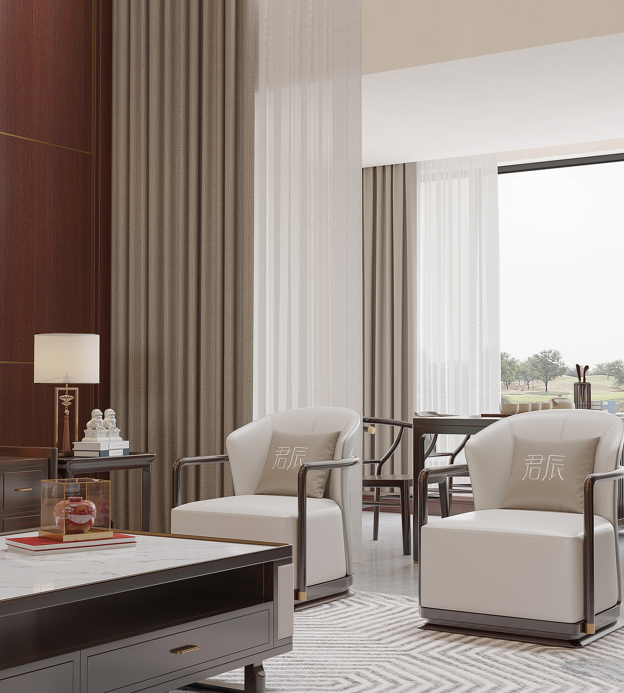 现代客餐厅（图ZMzQyNTc2NTY4） - 家装设计 - 站酷设计师效果表现原创素材 - 站酷ZCOOL