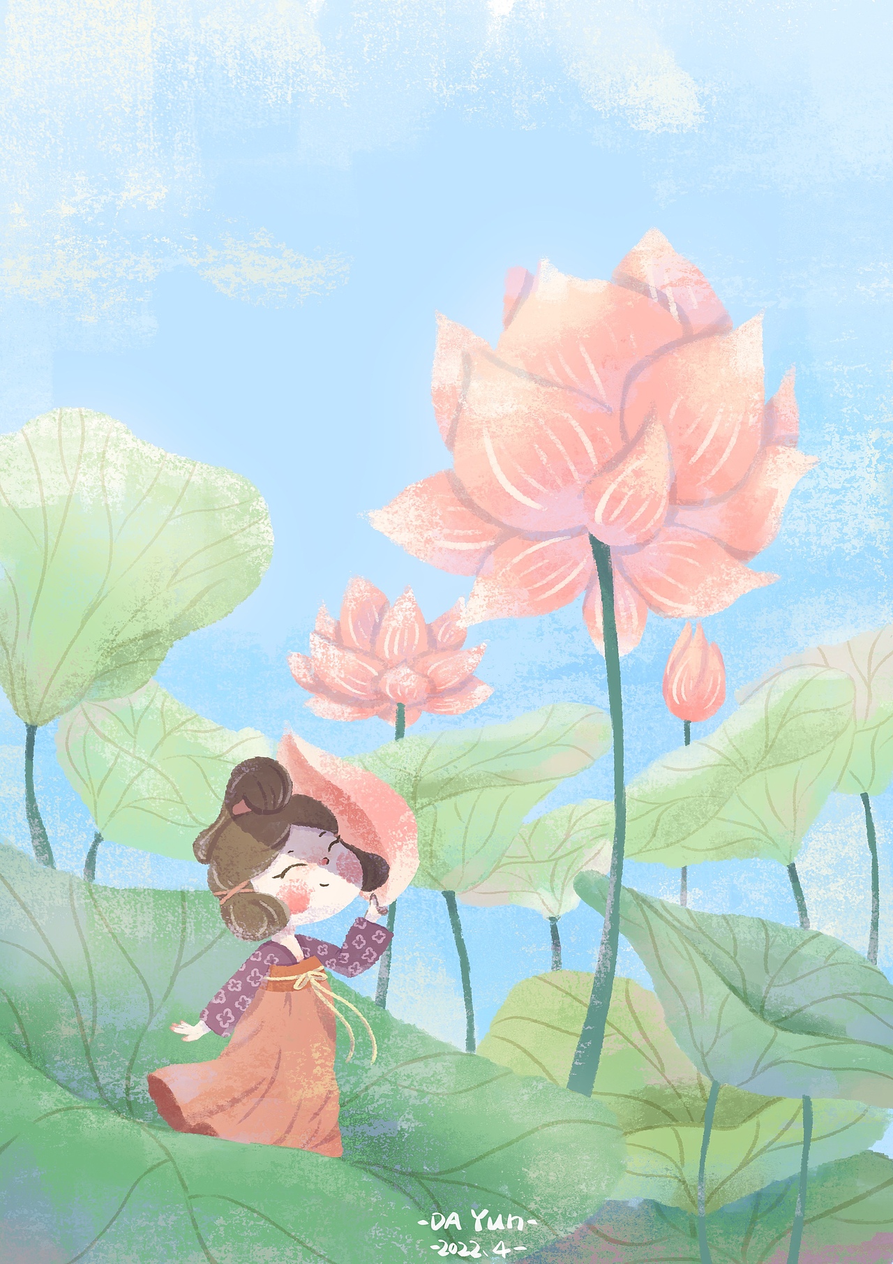 花花女孩插画小系列合集（图ZMjk5OTYxMjE2） - 儿童插画 - 站酷设计师大允lvy原创素材 - 站酷ZCOOL
