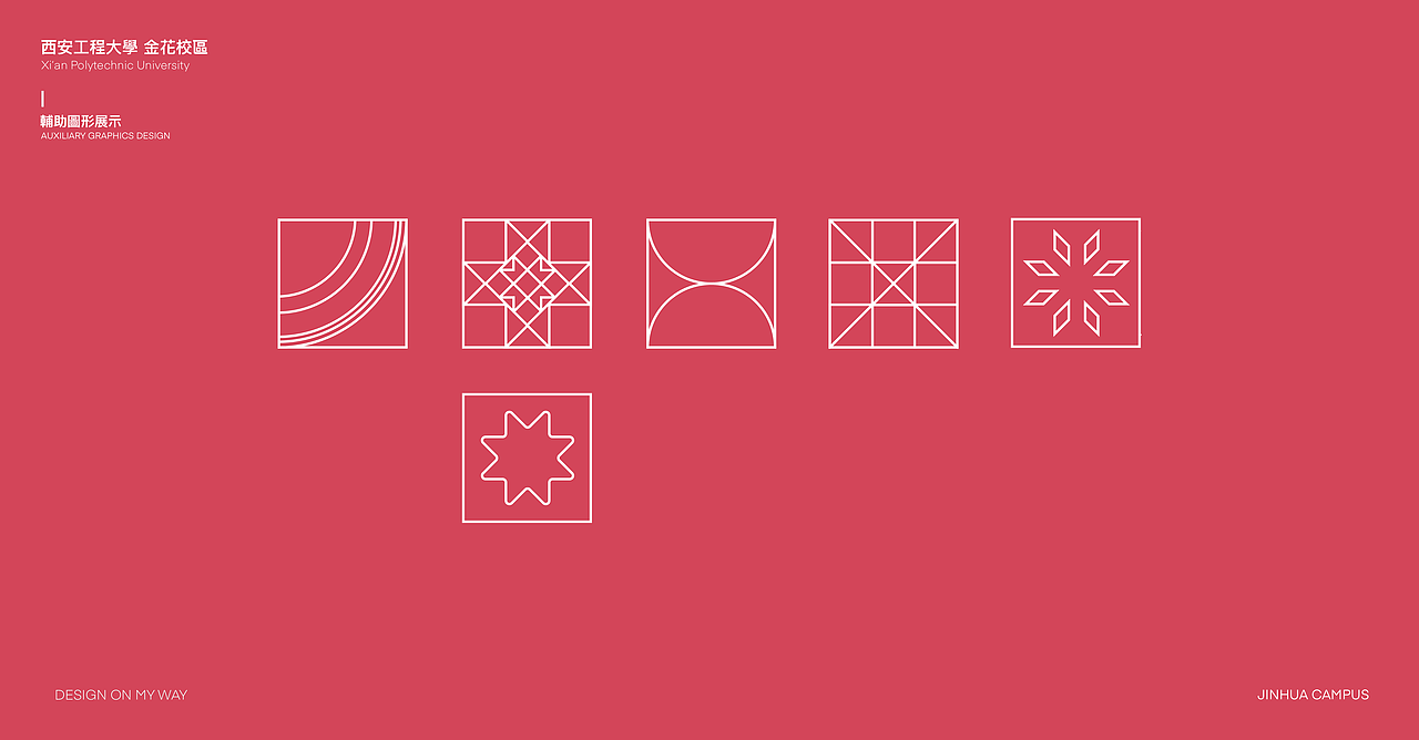 西安工程大学导视系统设计(金花校区)