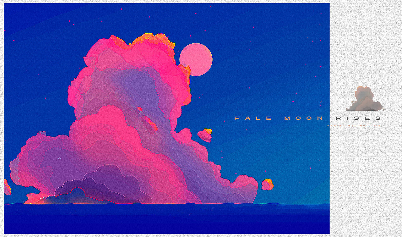 海上升明月—— Color the illustration