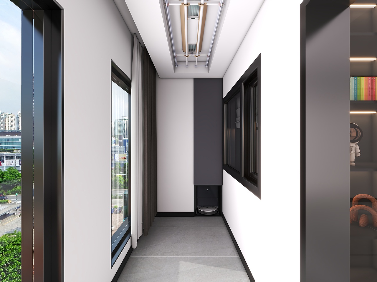 重庆绿地城二期(113平方现代简约四居室)