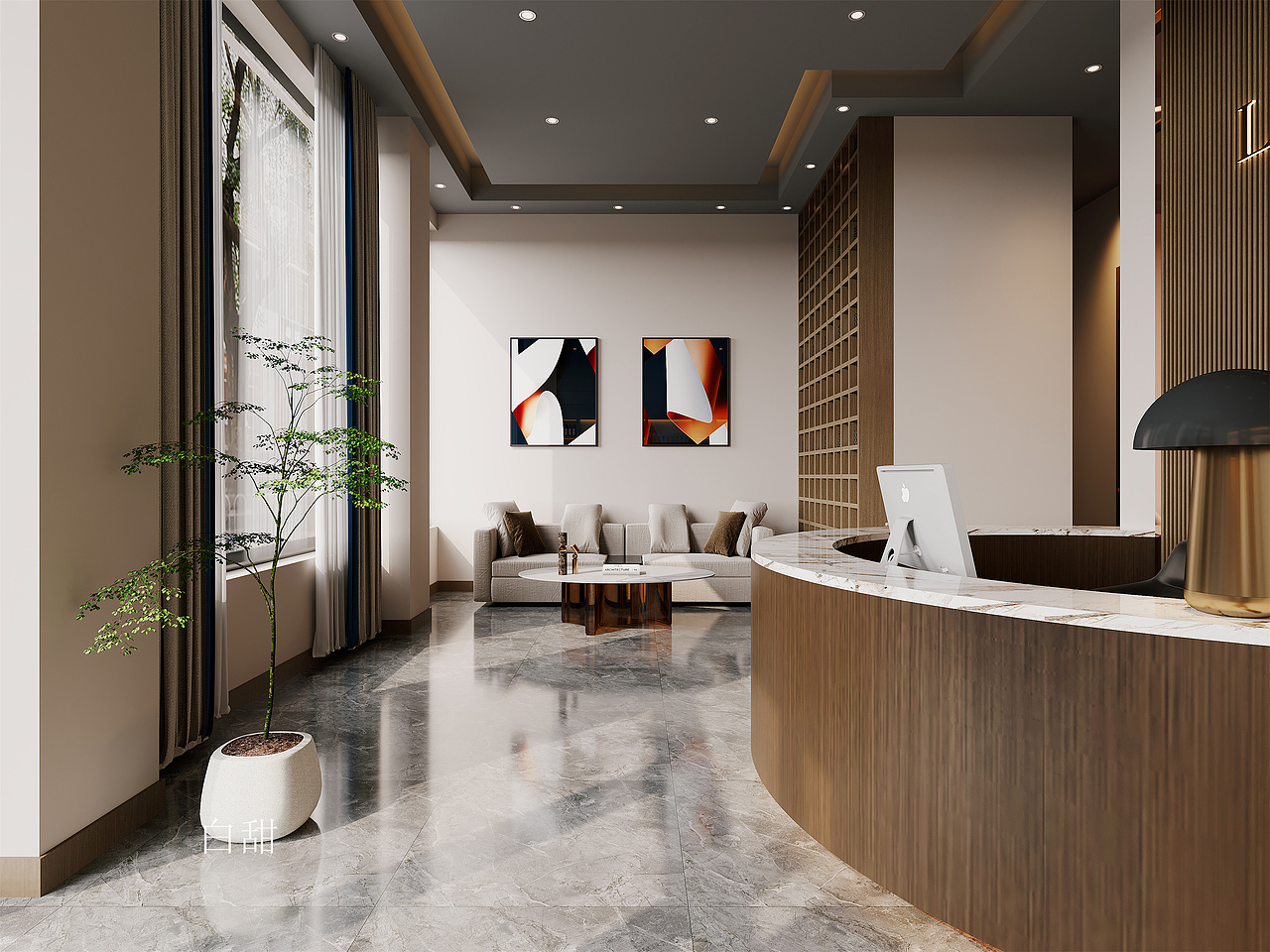 美容院|以细胞为概念的暗系空间艺术