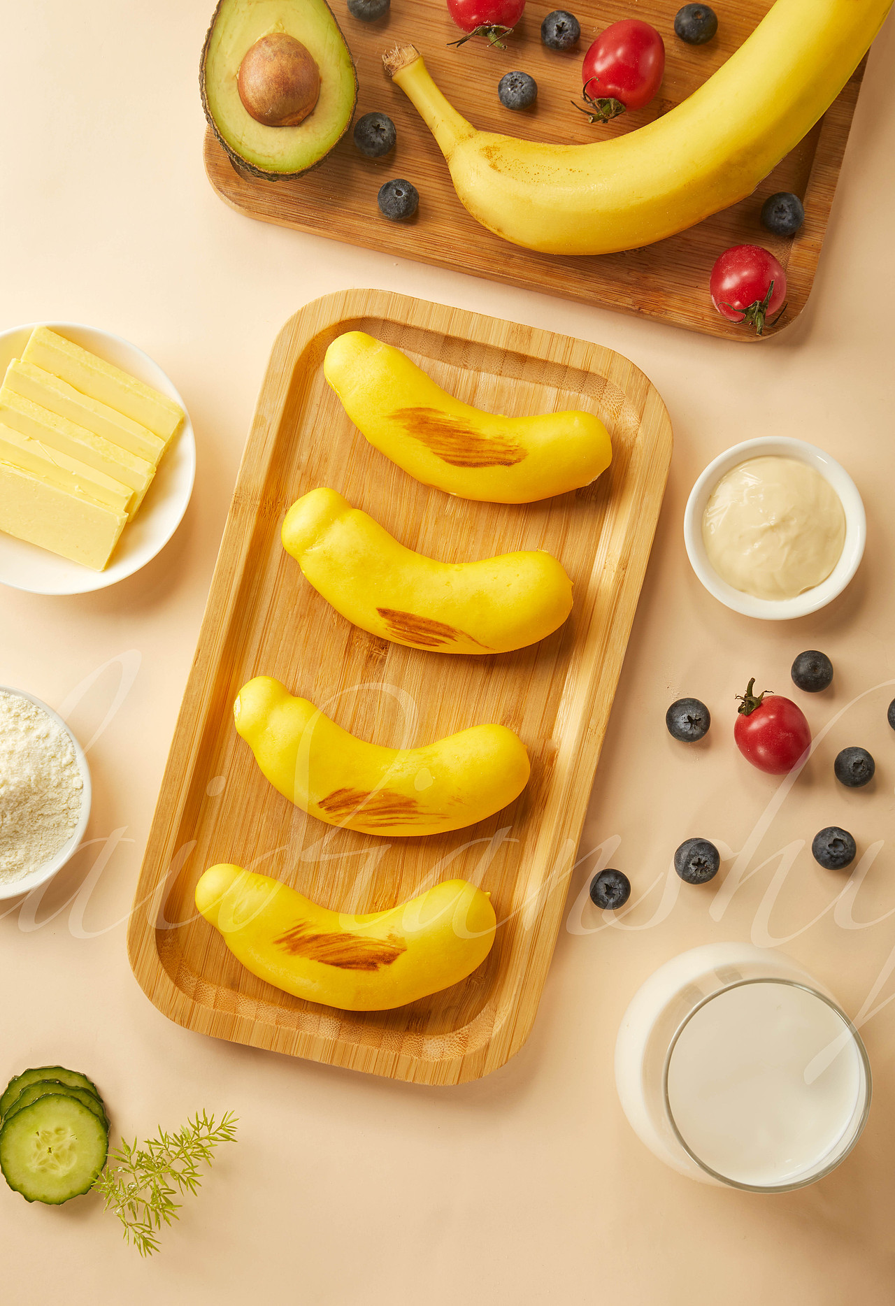 香蕉面包 |电商摄影（图ZMzIwNDQwMzUy） - 美食摄影 - 站酷设计师柯里羊阁下原创素材 - 站酷ZCOOL