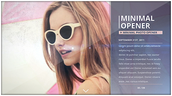 AE模板|时尚人物旅游旅拍节目片头开场动画视频片头