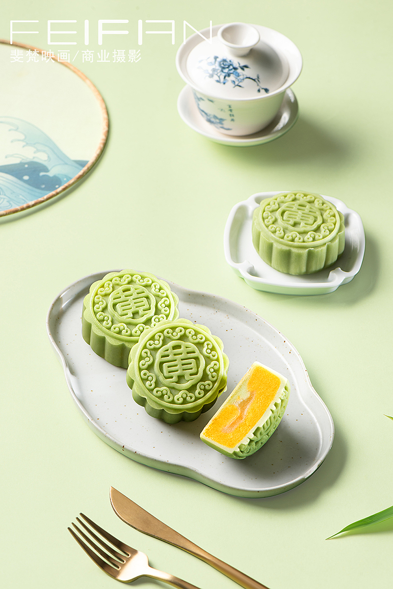 黄老五月饼拍摄/食品创意摄影