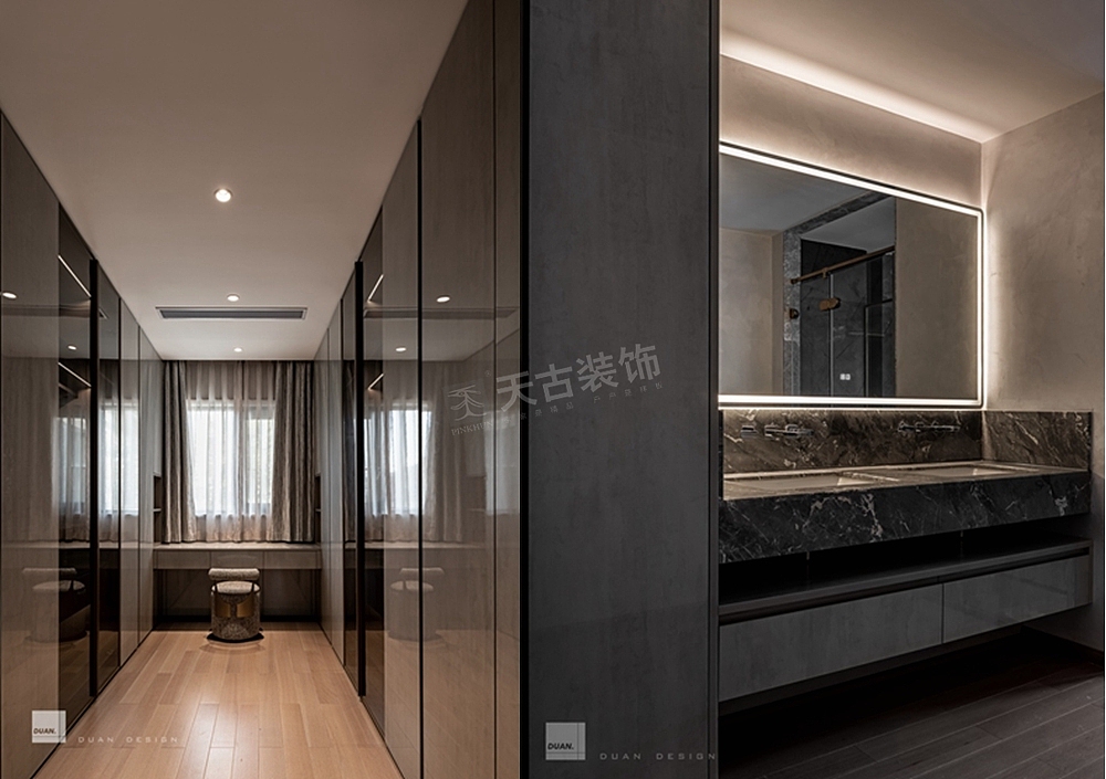 约克郡翠微堤装修,重庆联排别墅天古梦空间设计段成钢