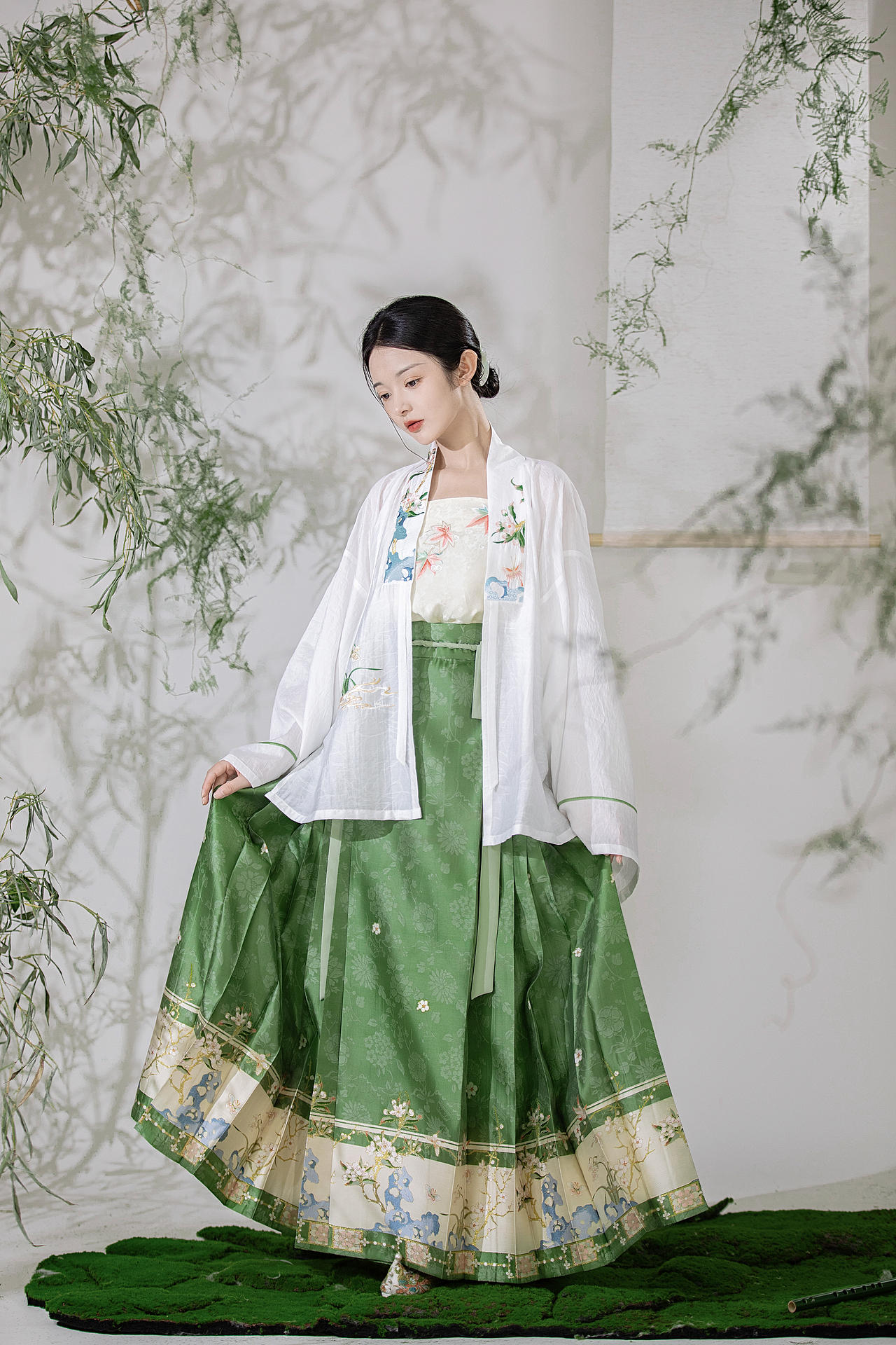 漢服設(shè)計 | 清歡客 【閑亭】（圖ZMzE0MjM5NzUy） - 傳統(tǒng)/民族服飾 - 站酷設(shè)計師清歡客原創(chuàng)素材 - 站酷ZCOOL