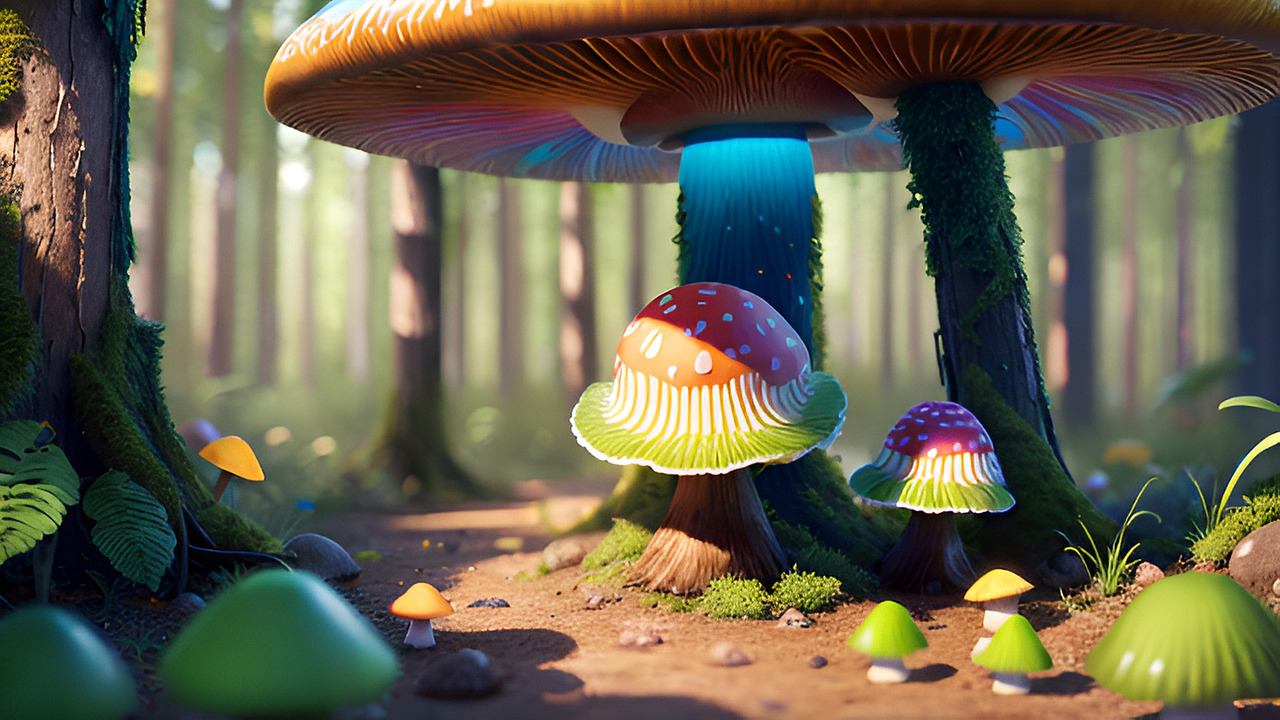 AI一键绘画 《山水风景人物插画》 AI人工智能