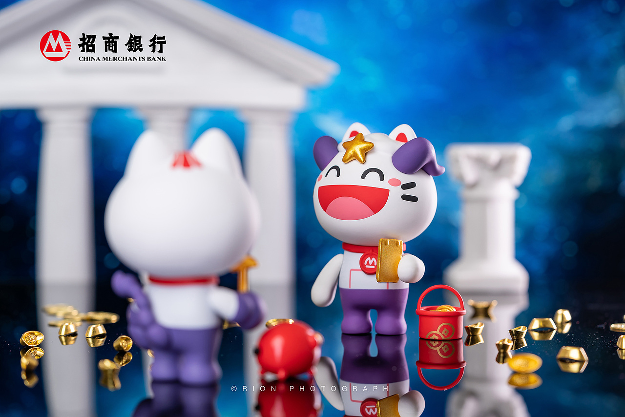 招商银行小招喵星座盲盒（图ZMzA1MDUxOTE2） - 产品摄影 - 站酷设计师摄影师瑞恩Rion原创素材 - 站酷ZCOOL