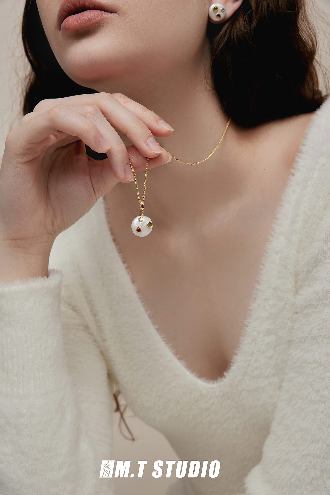 产品摄影 外模饰品拍照出图 首饰项链耳饰戒指外模拍照