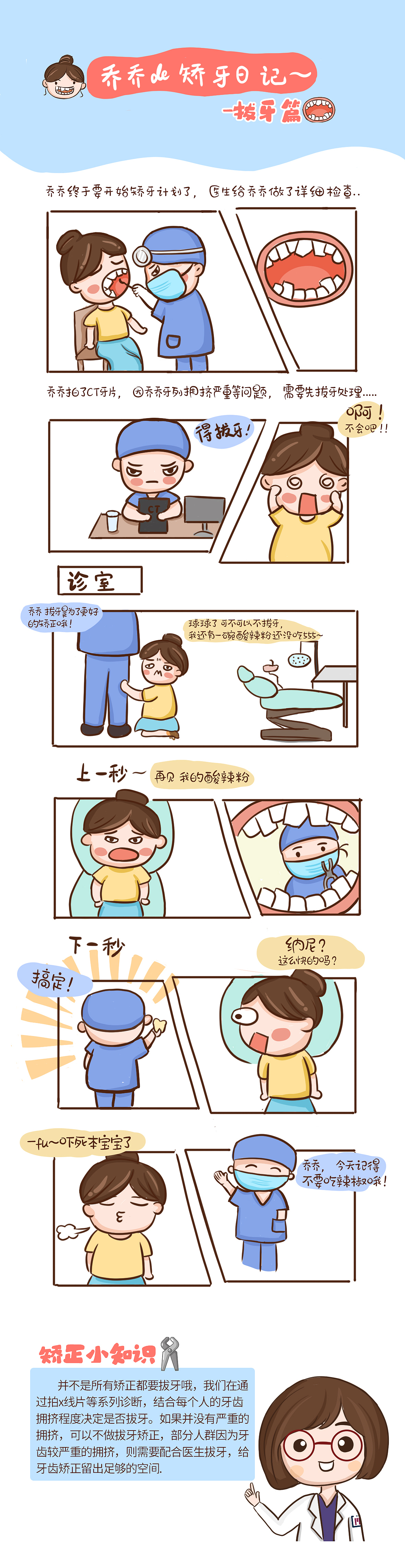 口腔条漫故事（图ZMzEwNzc2Mzky） - 商业插画 - 站酷设计师菲fay113原创素材 - 站酷ZCOOL