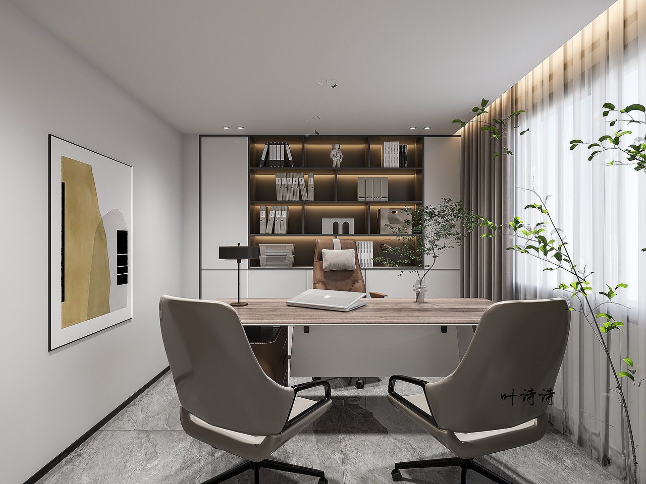 办公室设计|让原本单调枯燥的办公室装修变得简约舒适