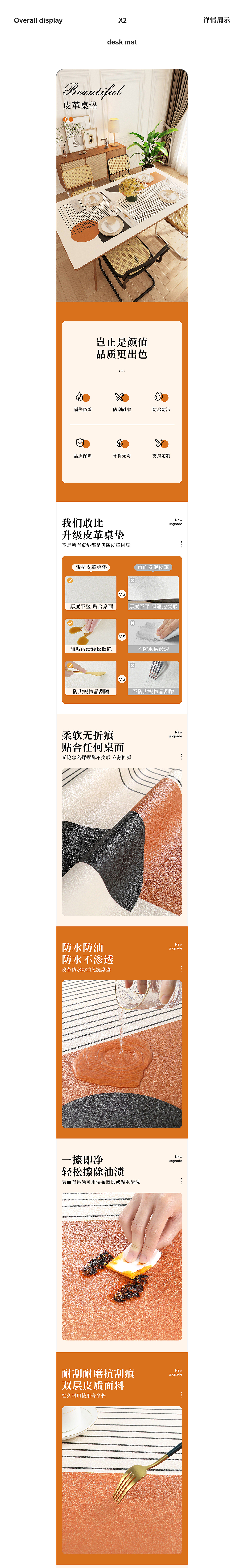 桌垫X2 | 详情页视觉分享