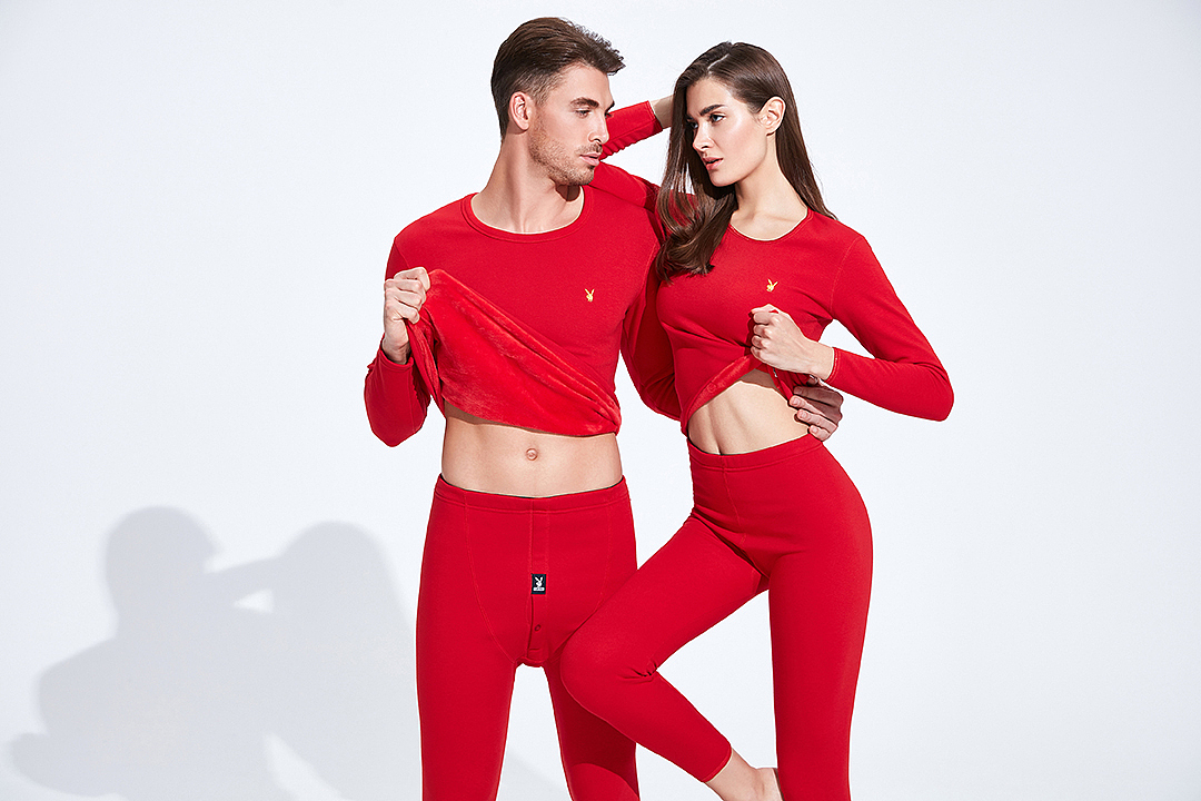 大红本命年 | 保暖内衣 | 情侣拍摄 | ART十点视觉（图ZMzE3MTIyNjg4） - 人像摄影 - 站酷设计师ART十点人像摄影原创素材 - 站酷ZCOOL