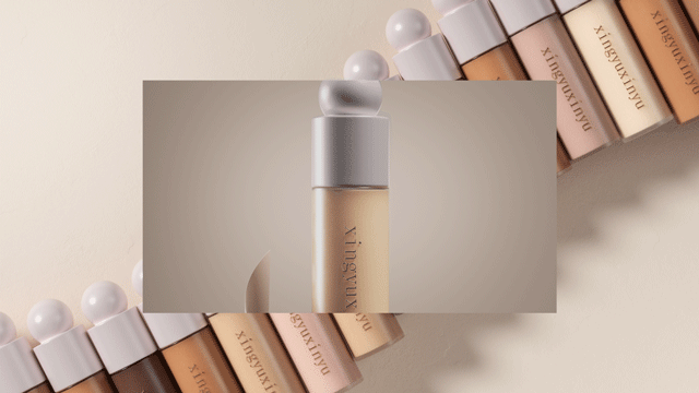 粉底液产品动画练习