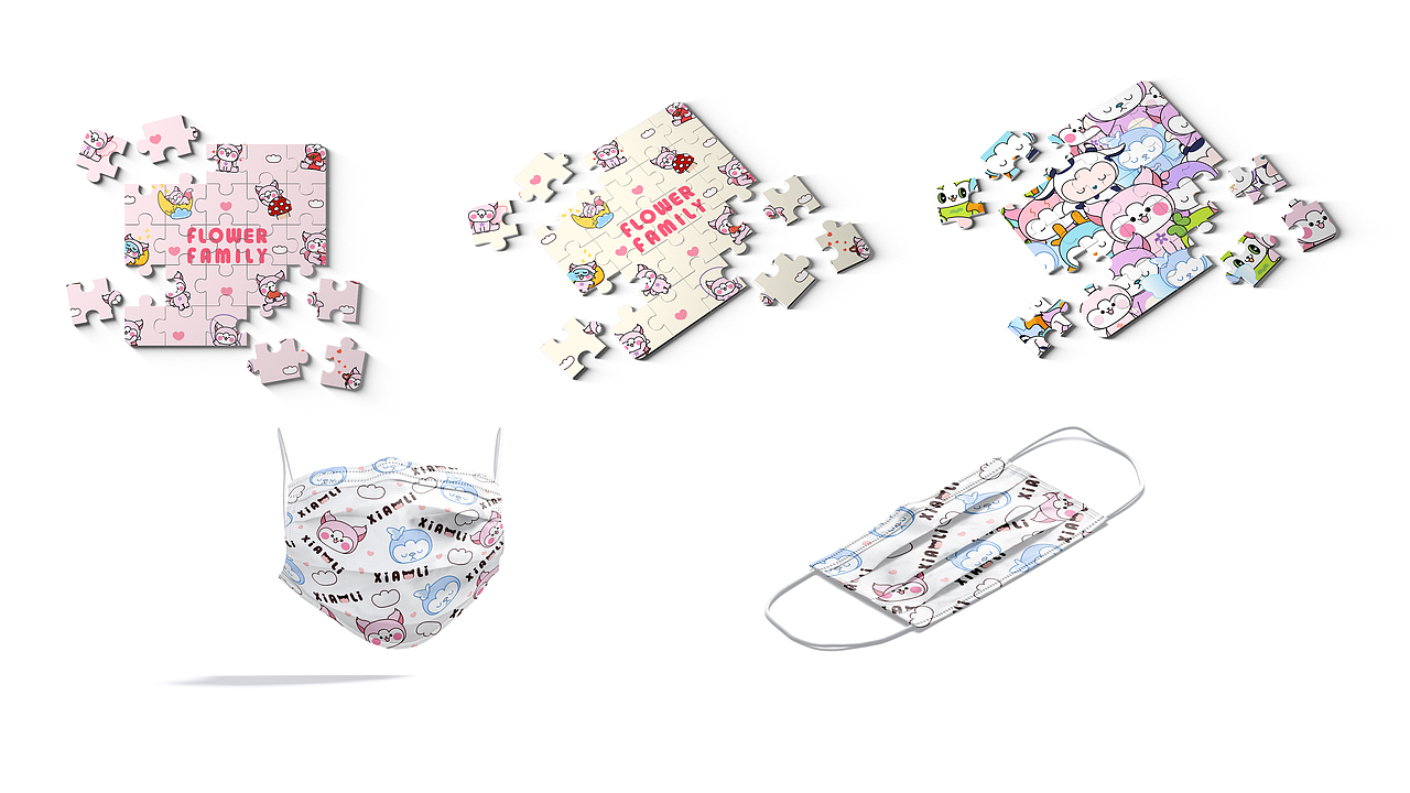 作品集 | 原创IP设计 | 花小狸&花花家族