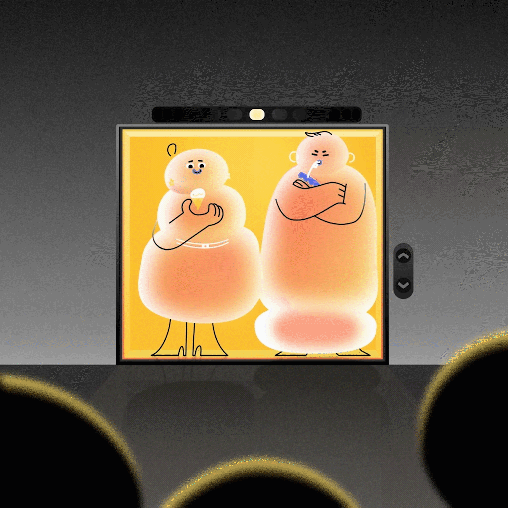 一加 OxygenOS 14 系统 - Trinity 引擎功能创意动画