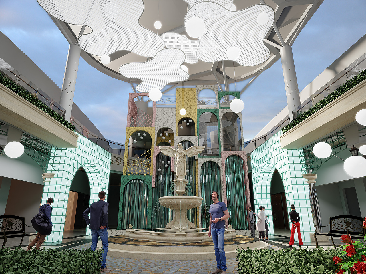 莆田益田假日世界（图ZMzA0NTI0MzQ4） - 商业空间设计 - 站酷设计师xc1988原创素材 - 站酷ZCOOL