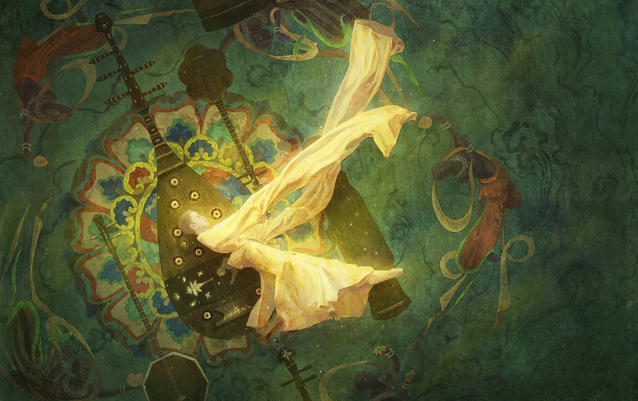 乐（图ZMzMzODA2MDM2） - 艺术插画 - 站酷设计师芝麻_汤圆_原创素材 - 站酷ZCOOL