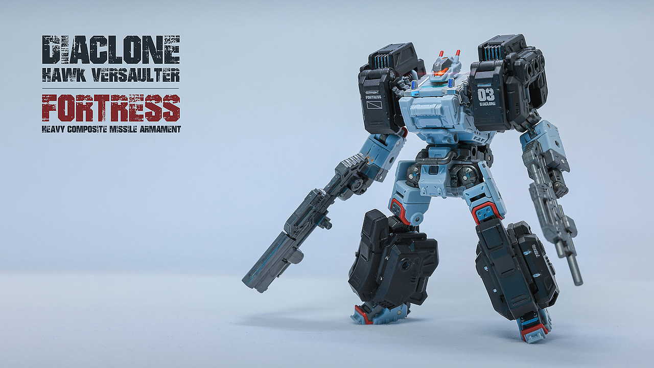 要塞装甲组的主要目的就是增加弹头火力,与此同时调整机体体型