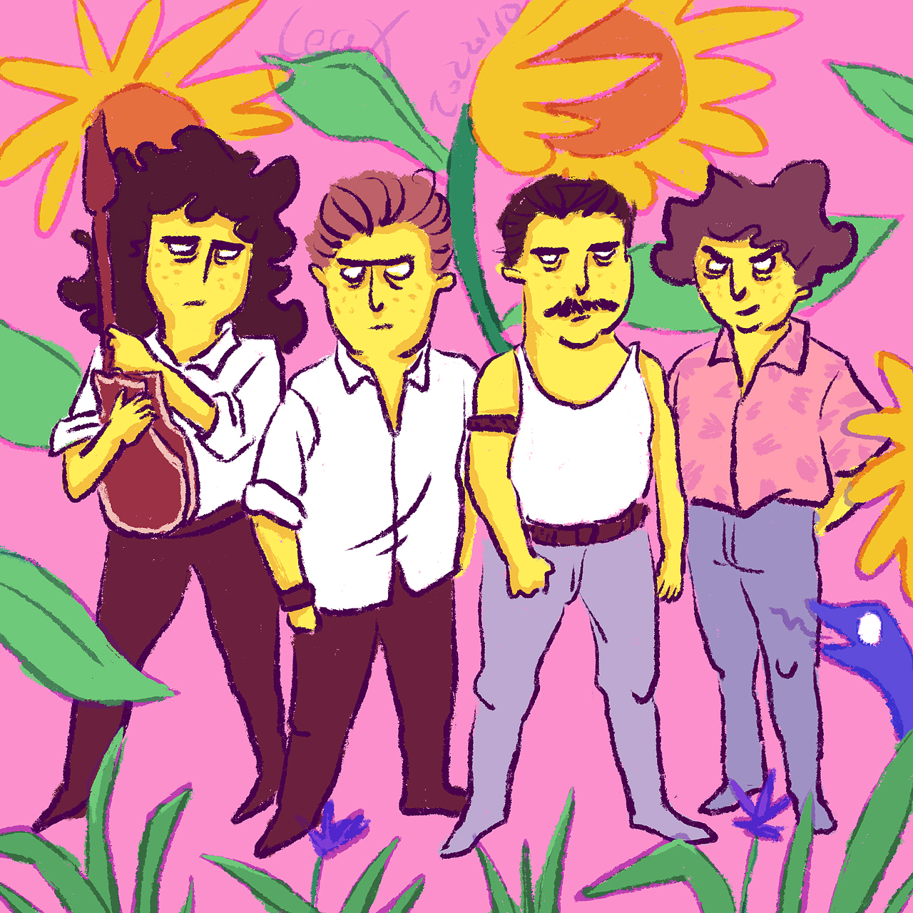 近几月的一些插画小练习