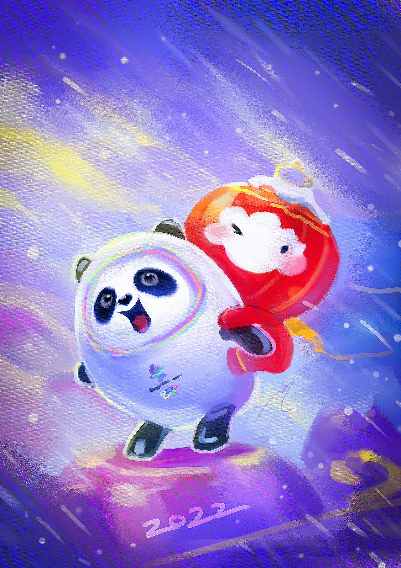 2021下-2022上总结-厚涂篇（图ZMzAxMDE0OTA4） - 创作习作 - 站酷设计师丨力力丨原创素材 - 站酷ZCOOL