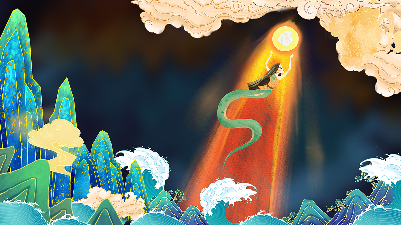 山海经系列动画（图ZMzA2NDQ0NzQ0） - 短片 - 站酷设计师52栋楼少女原创素材 - 站酷ZCOOL