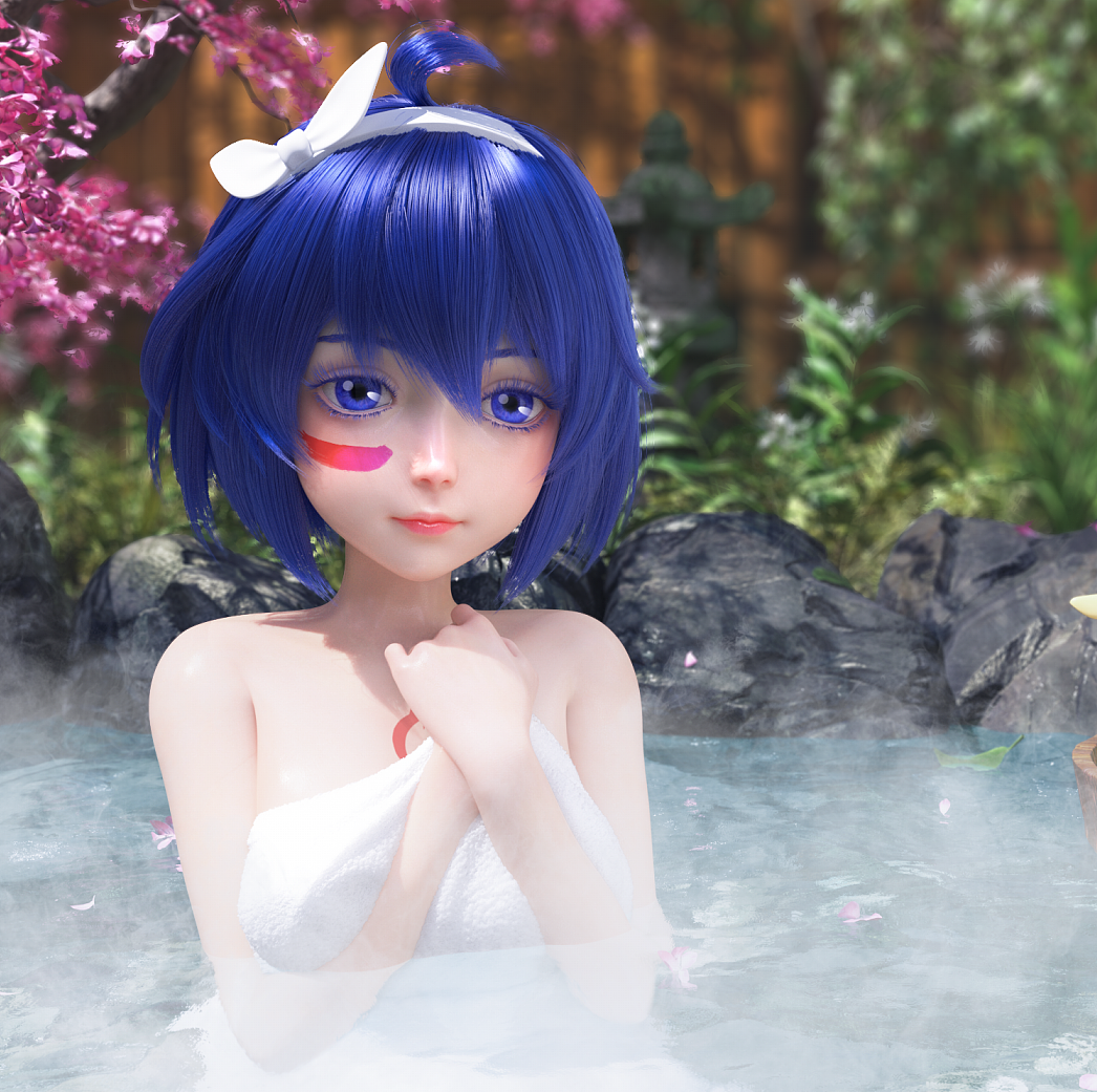 杨同学渲染作品（图ZMjk2Njc3NTMy） - 人物/生物 - 站酷设计师Cavan美型原创素材 - 站酷ZCOOL