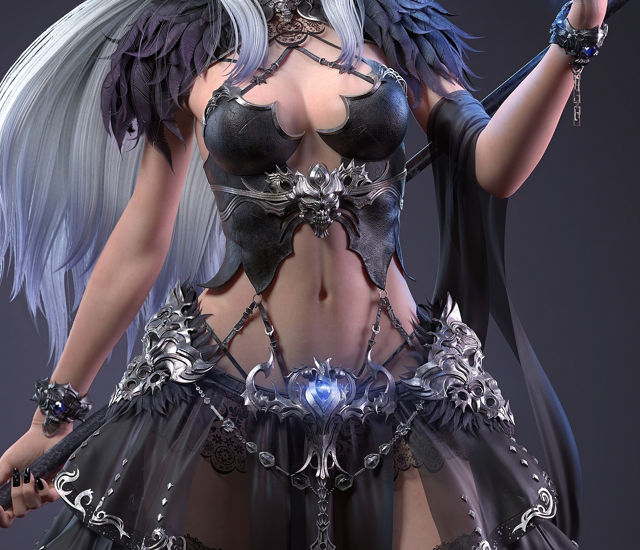 【翼次方】角色建模丨暗黑法师~