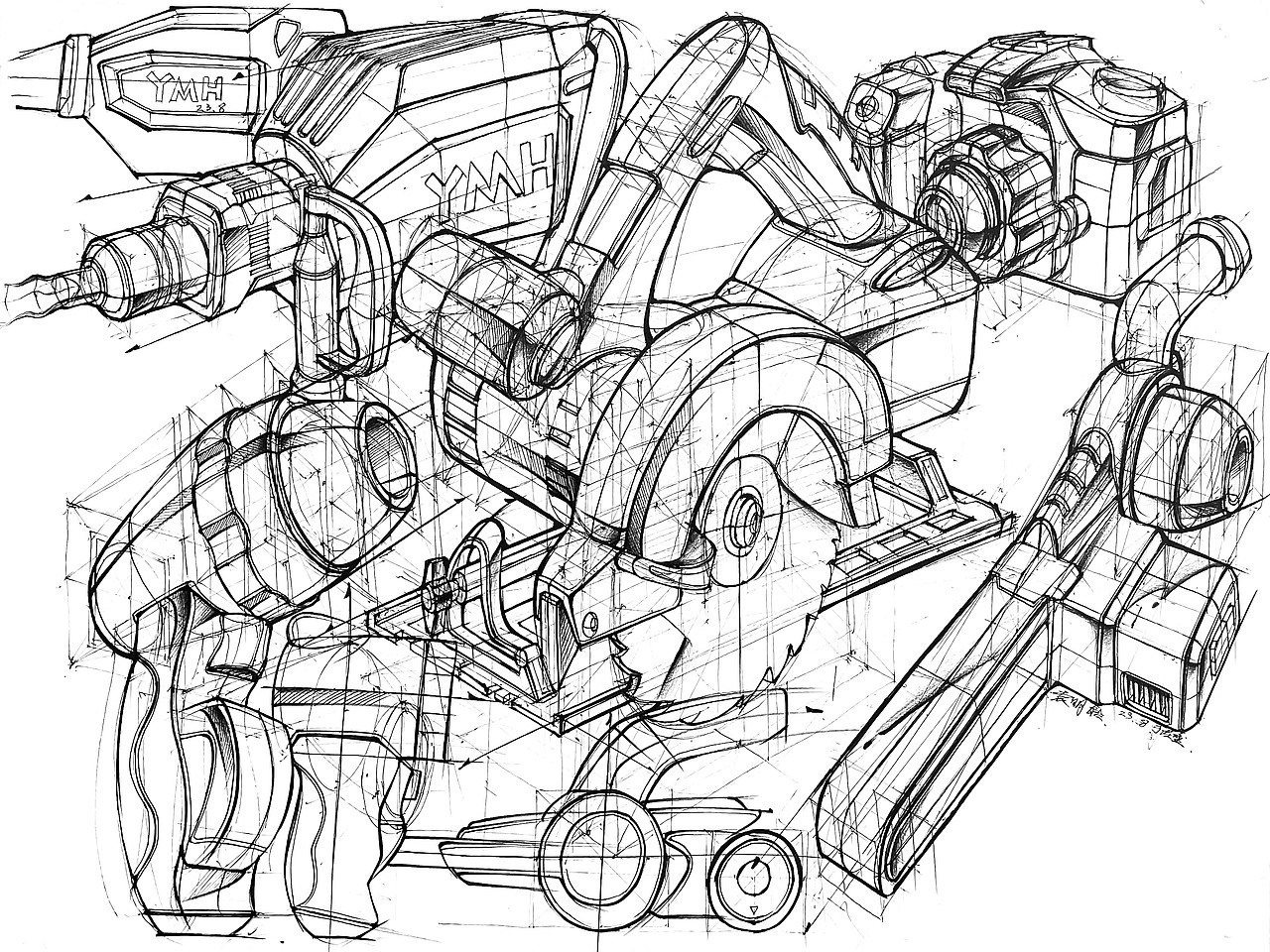 工业设计手绘表现（图ZMzUyMDQyNTMy） - 其他工业/产品 - 站酷设计师Pupprise原创素材 - 站酷ZCOOL