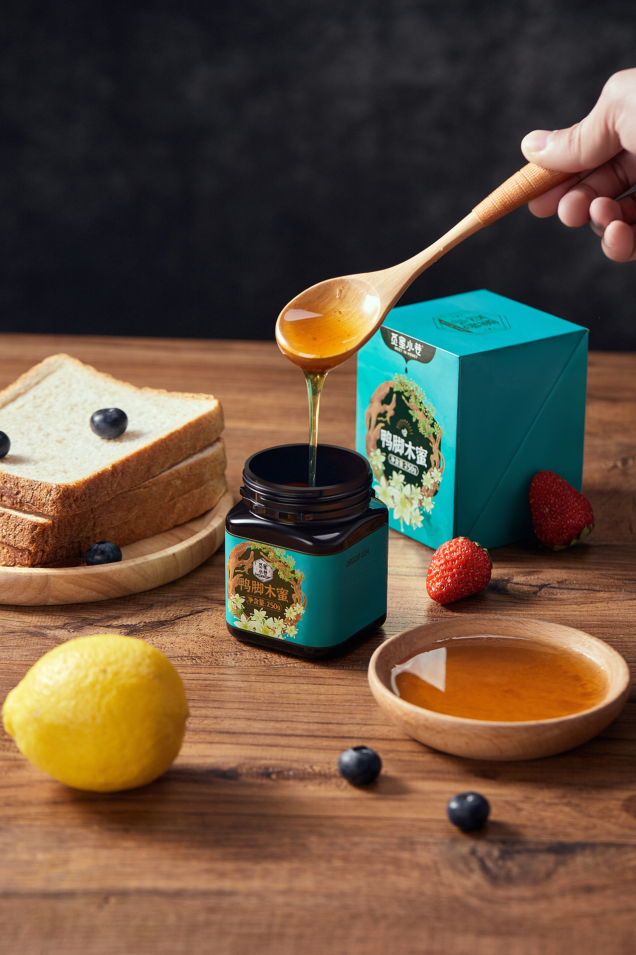 蜂蜜静物拍摄 场景图拍摄（图ZMzAzMDY0MTky） - 美食摄影 - 站酷设计师消失的人鱼线原创素材 - 站酷ZCOOL