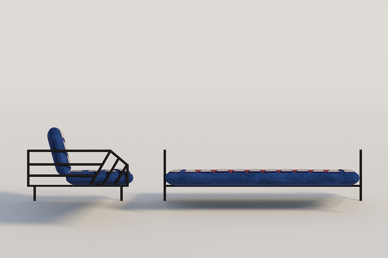 原创沙发床设计（图ZMzM4NjI2Mjcy） - 其他工业/产品 - 站酷设计师QIU_ZHI_FENG原创素材 - 站酷ZCOOL