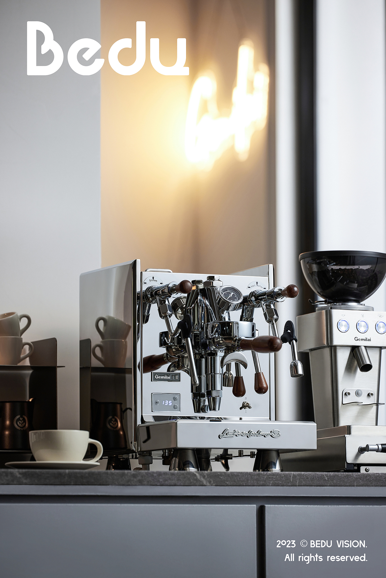 格米莱咖啡机3.0┃比度视觉