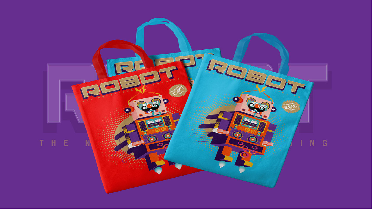 立体复古图腾插画设计