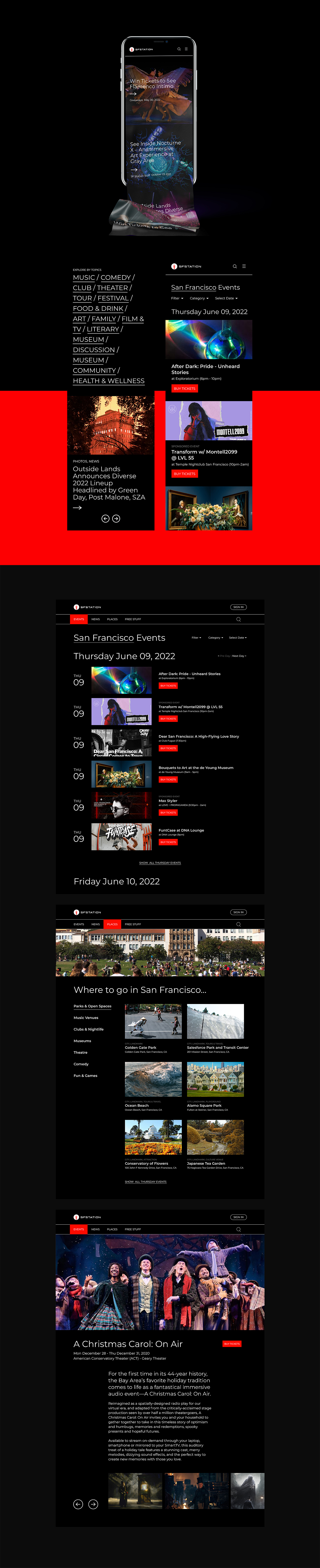 SF Station Website - Redesign Concept（图ZMzE1NzU4OTk2） - 其他网页 - 站酷设计师汪二狗子原创素材 - 站酷ZCOOL