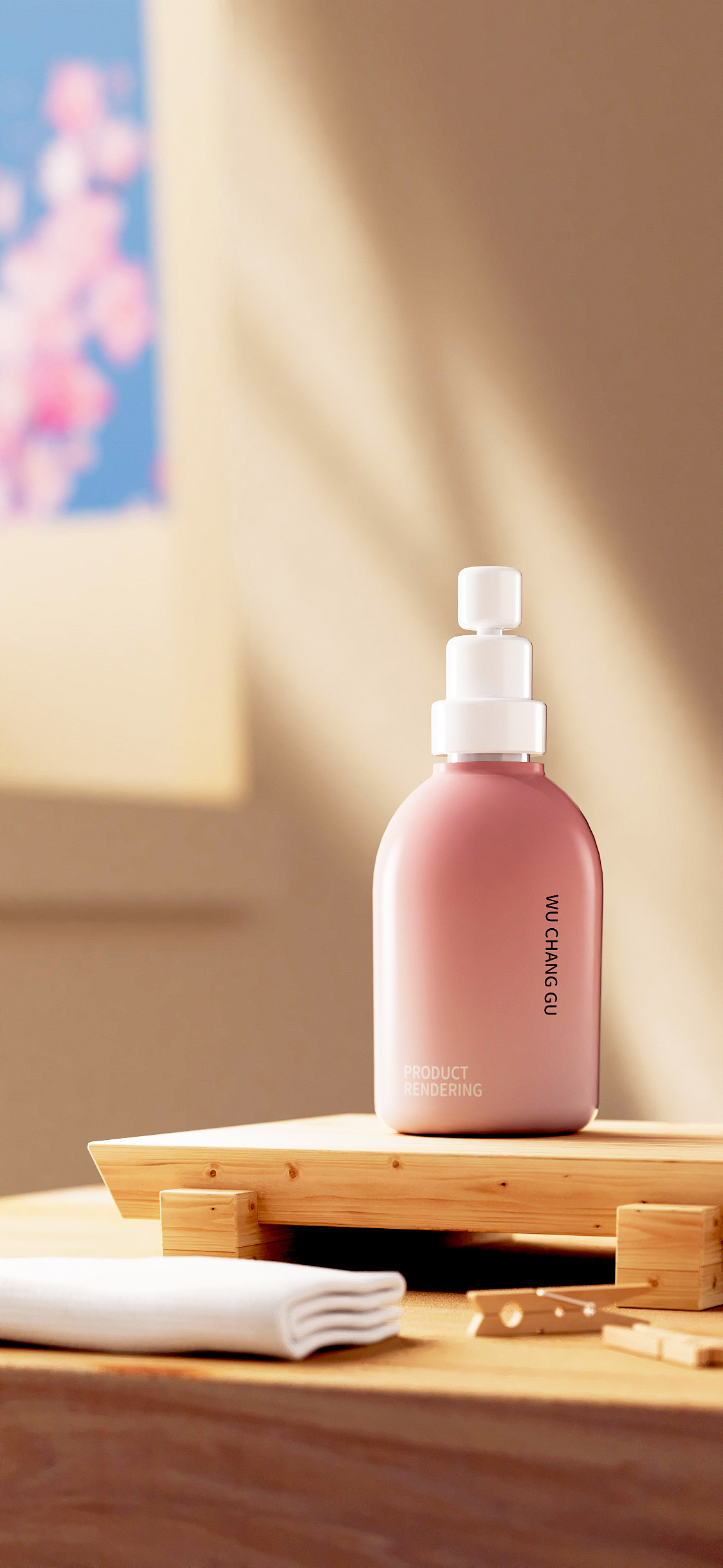 一组洗护用品渲染作品（图ZMzEzMzMyMTA0） - 产品 - 站酷设计师吴聊设计原创素材 - 站酷ZCOOL