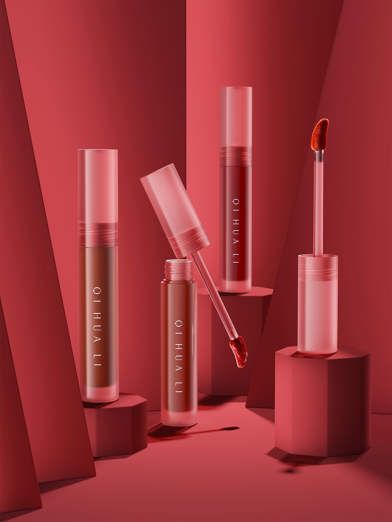 化妆品样板包材画册渲染图（图ZMzY3NjU2MzI4） - 产品 - 站酷设计师Pineapploooo原创素材 - 站酷ZCOOL